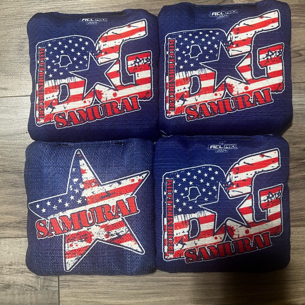 Cornhole New bags 2024 BG Samurai